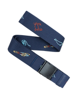 Save The Waves Belt in Navy