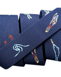 Save The Waves Belt in Navy