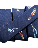 Save The Waves Belt in Navy