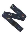 The Arcade Save The Waves Belt in Navy