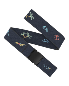 The Arcade Save The Waves Belt in Navy