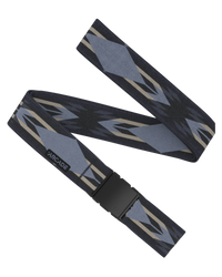 The Arcade Vernan Kee Ironwood Slim Stretch Belt in Sky & Black