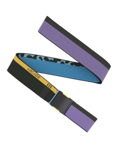 The Arcade Sierra Slim Belt in Acid Fade & Purple