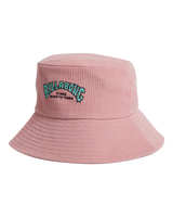 The Billabong Womens Set The Wave Bucket Hat in Chalk Pink