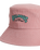 The Billabong Womens Set The Wave Bucket Hat in Chalk Pink