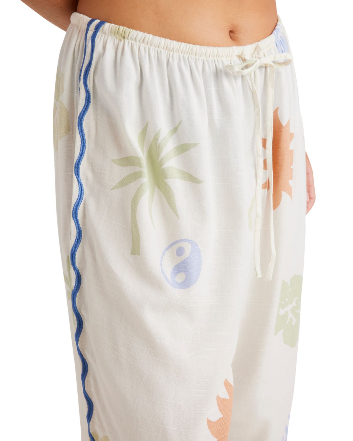 The Billabong Womens Sun Symbol Trousers in Multi