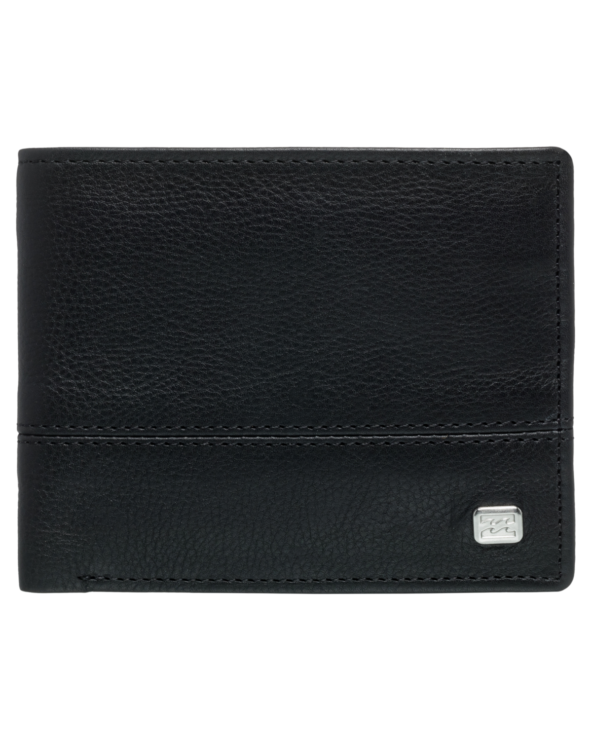 The Billabong Mens Dimension 2IN1 Leather Wallet in Black