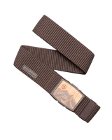 The Arcade Woody Belt in Heather Walnut