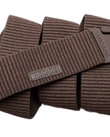 The Arcade Woody Belt in Heather Walnut