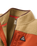 The Passenger Womens Home Full Zip Sherpa Gilet in Biscuit & Chestnut