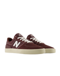 NB Numeric 272 Shoes in Burgundy & White