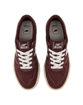 NB Numeric 272 Shoes in Burgundy & White