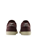 NB Numeric 272 Shoes in Burgundy & White