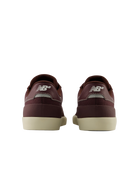 NB Numeric 272 Shoes in Burgundy & White