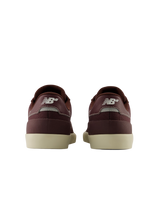 NB Numeric 272 Shoes in Burgundy & White