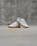 Numeric 480 Shoes in Baby Blue & Gum