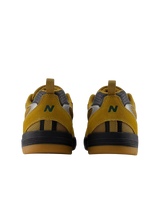 The New Balance Mens Tiago Lemos 808L Signature Shoes in Wheat & Black