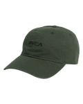 The RVCA Womens RVCA Cap in Olive