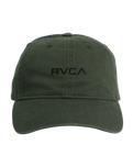 The RVCA Womens RVCA Cap in Olive
