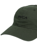 The RVCA Womens RVCA Cap in Olive