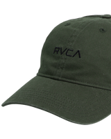 The RVCA Womens RVCA Cap in Olive