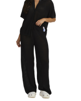 The RVCA Womens Fade Holiday Trousers in Black