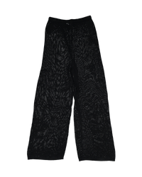 The RVCA Womens Fade Holiday Trousers in Black