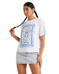The RVCA Womens Good Things Only T-Shirt in White
