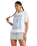 The RVCA Womens Good Things Only T-Shirt in White