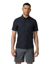 Manhattan Polo Shirt in Black