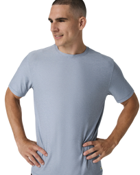 Strato Tech T-Shirt in Blue Dusk Heather
