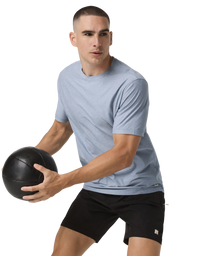 Strato Tech T-Shirt in Blue Dusk Heather