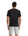 The Vuori Mens Strato Tech T-Shirt in Black