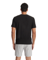 The Vuori Mens Strato Tech T-Shirt in Black
