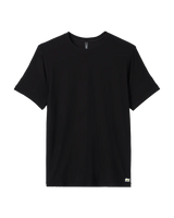 The Vuori Mens Strato Tech T-Shirt in Black