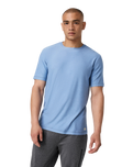 Strato Tech T-Shirt in Isle Blue Heather