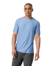 Strato Tech T-Shirt in Isle Blue Heather