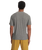 The Vuori Mens Strato Tech T-Shirt in Heather Grey