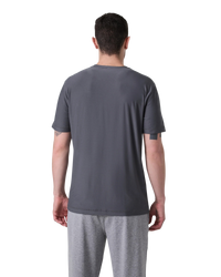 The Vuori Mens Strato Tech T-Shirt in Moonlight