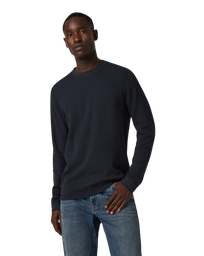 Waffle Sweatshirt in Ink