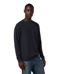 Waffle Sweatshirt in Ink