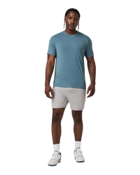 The Vuori Mens Current Tech T-Shirt in Pond