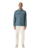 Waffle Shirt Jacket in Abyss