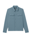 Waffle Shirt Jacket in Abyss
