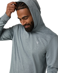 Ponto Hoodie in Foggy Blue Heather