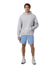 Seaside Hoodie in Light Heather Grey