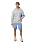 Seaside Hoodie in Light Heather Grey