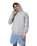 Seaside Hoodie in Light Heather Grey