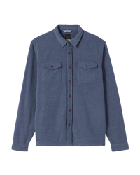 Aspen Shirt Jacket in Azure Heather