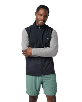 The Vuori Mens Sunday Element Gilet in Black